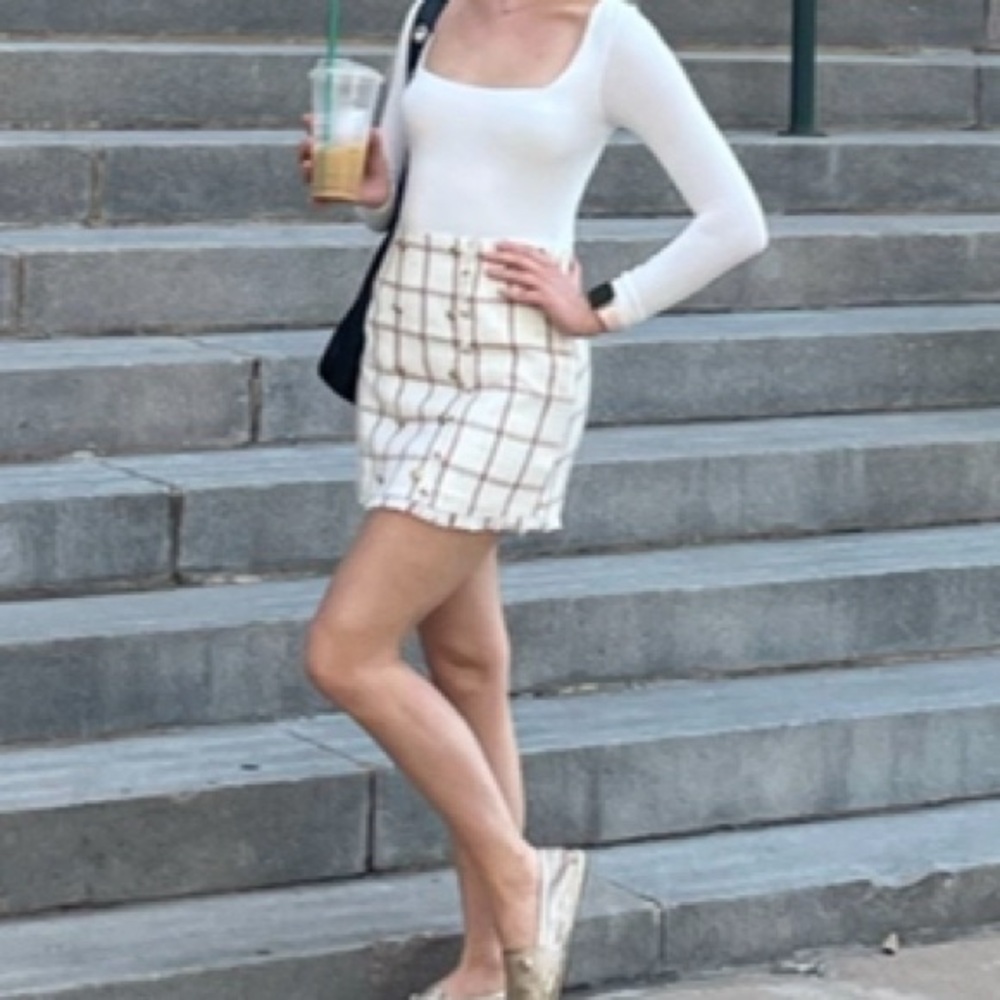 XS Leyden Mini Skirt from Revolve